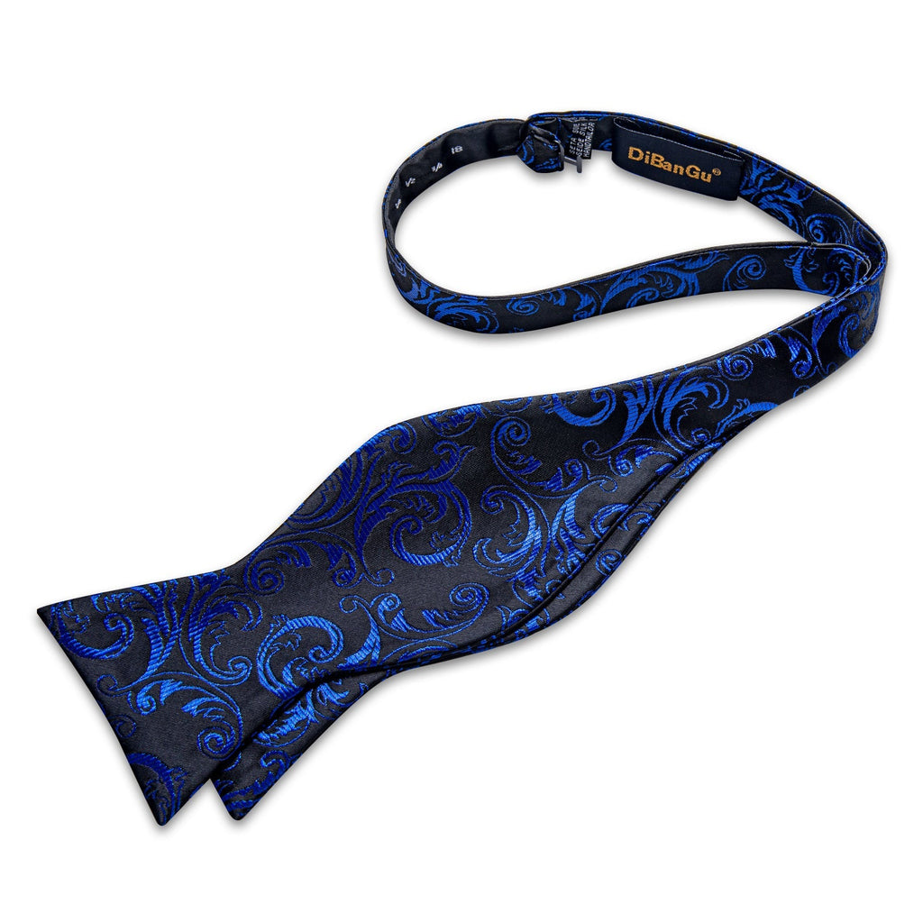 GentCrest Black Floral Bowtie Set - Image 2