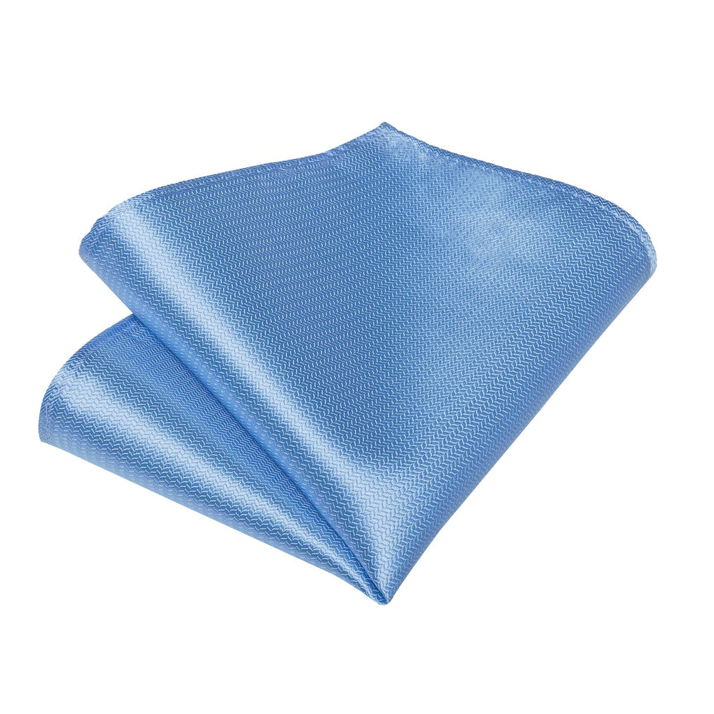 GentCrest Blue Solid Bowtie Set - Image 3
