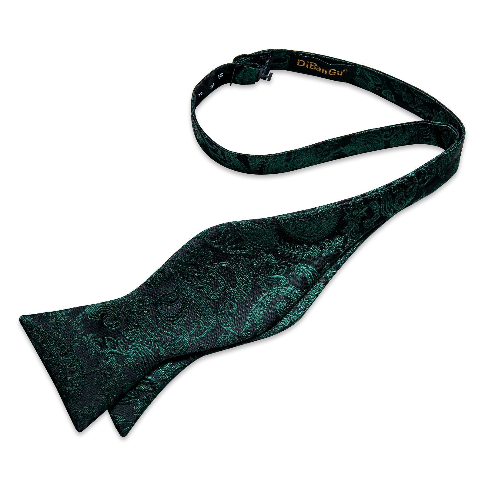 GentCrest Green Paisley Bowtie Set - Image 2