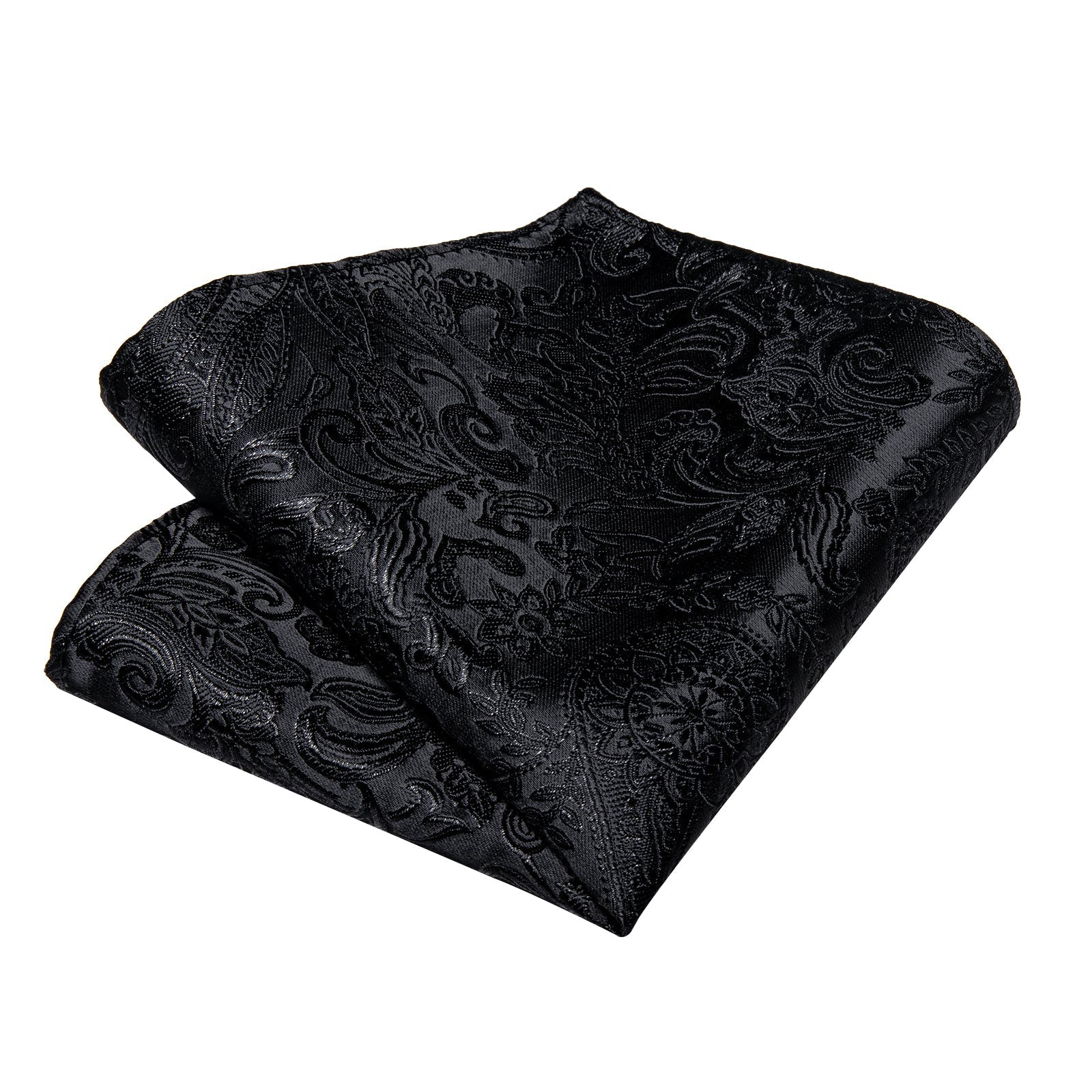 GentCrest Black Paisley Bowtie Set - Image 3