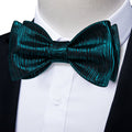 GentCrest Blue Striped Bowtie Set - Image 1