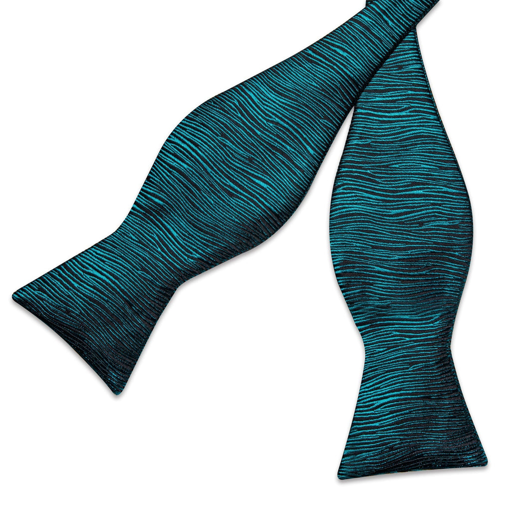 GentCrest Blue Striped Bowtie Set - Image 4
