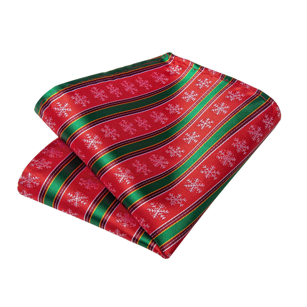 GentCrest Red Striped Bowtie Set - Image 3