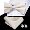 GentCrest Red Solid Bowtie Set - Image 1