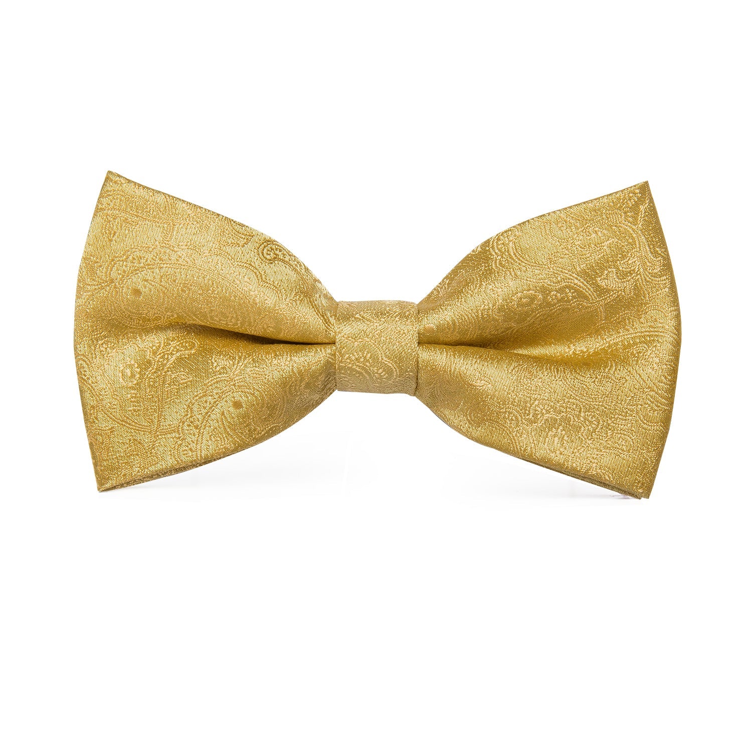 GentCrest Gold Paisley Bowtie Set - Image 3