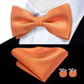 GentCrest Red Solid Bowtie Set - Image 1