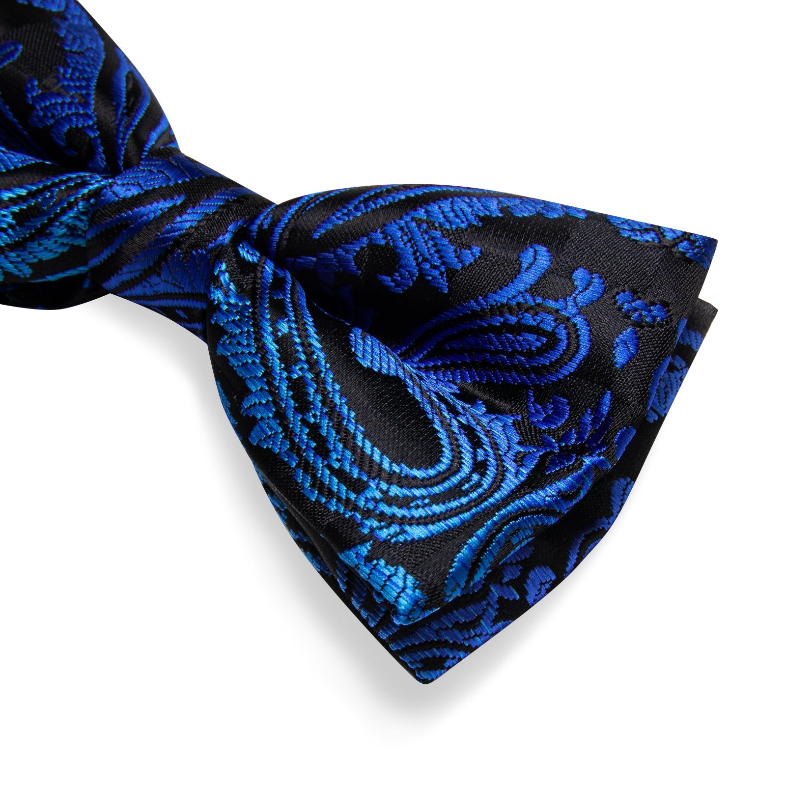 GentCrest Black Paisley Bowtie Set - Image 9