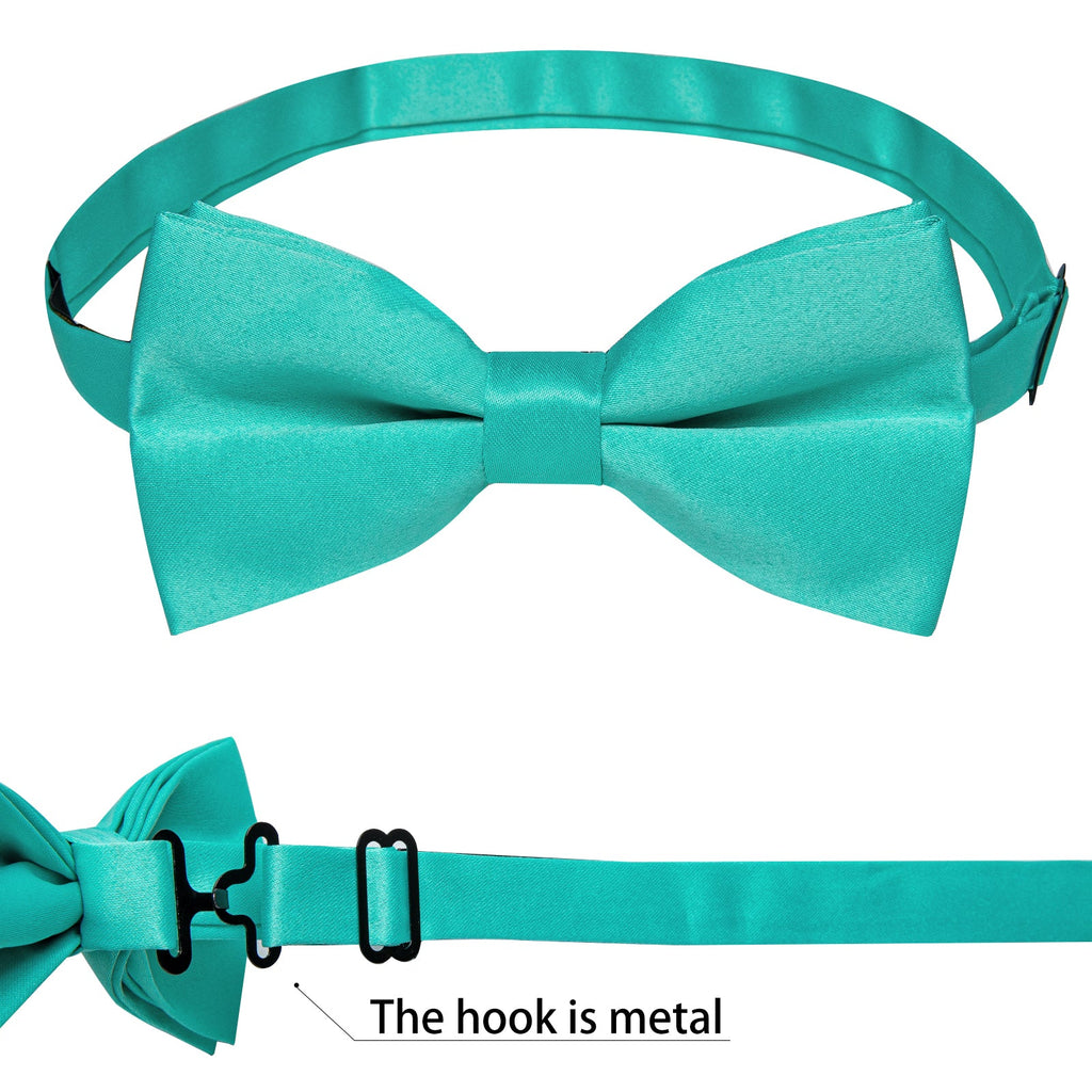 GentCrest Blue Solid Bowtie Set - Image 6