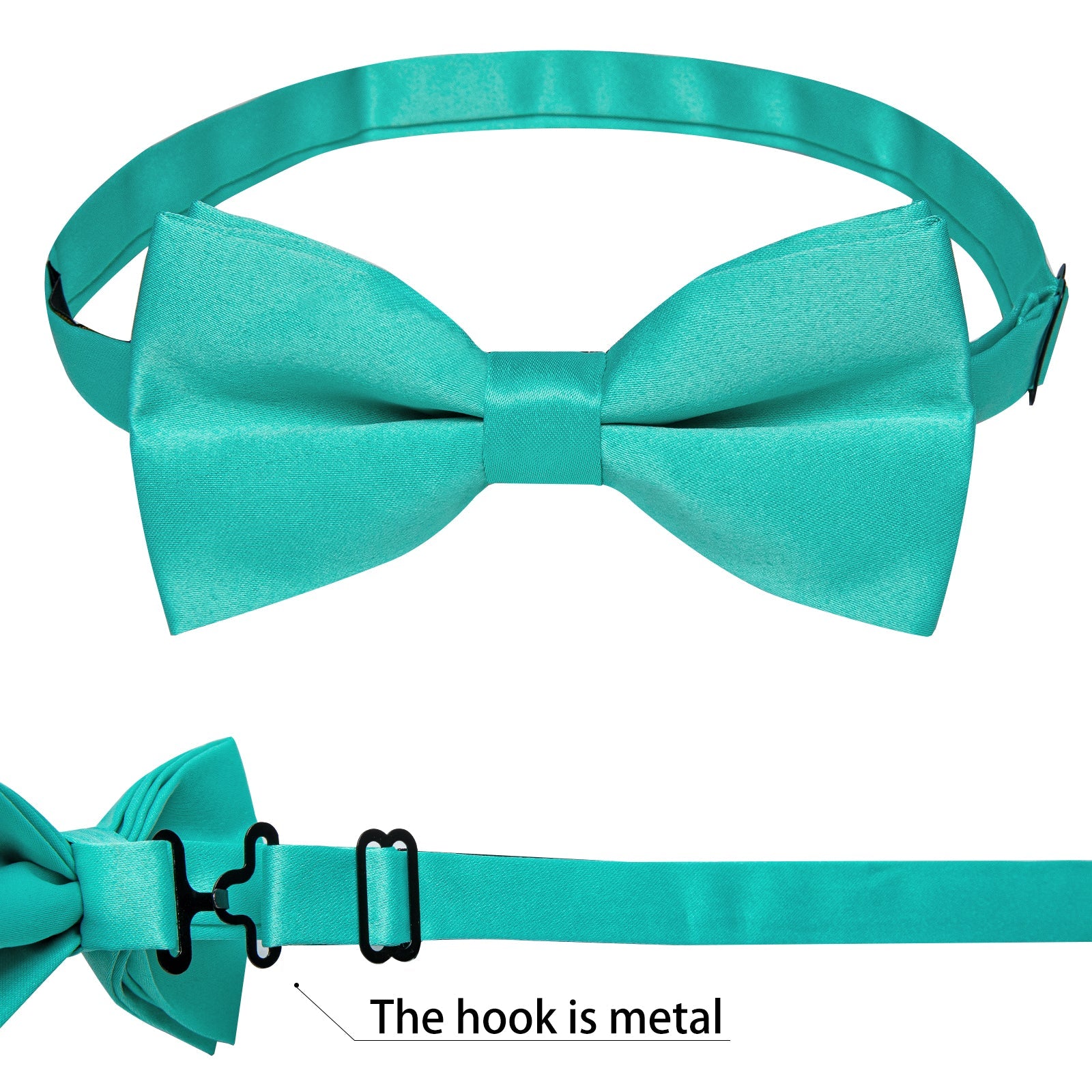 GentCrest Blue Solid Bowtie Set - Image 6