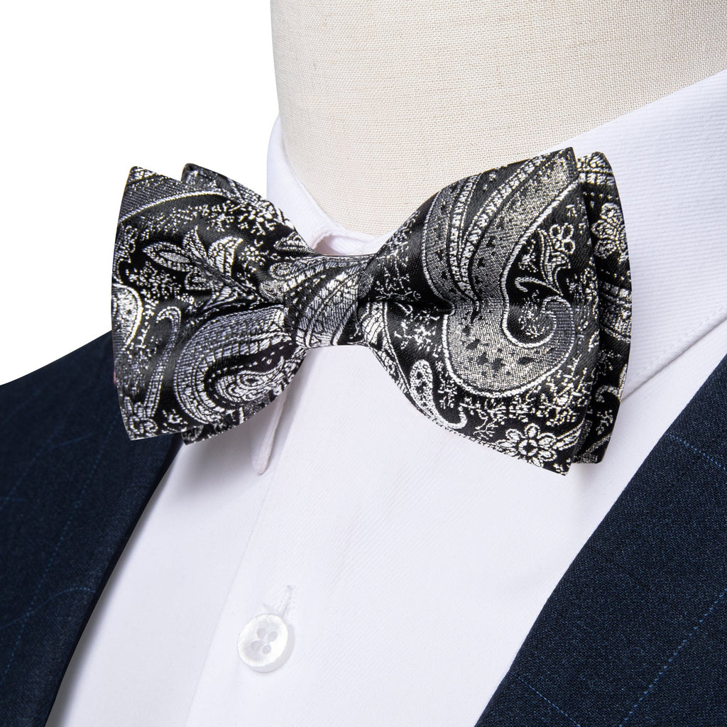GentCrest Black Paisley Vest Set - Image 4