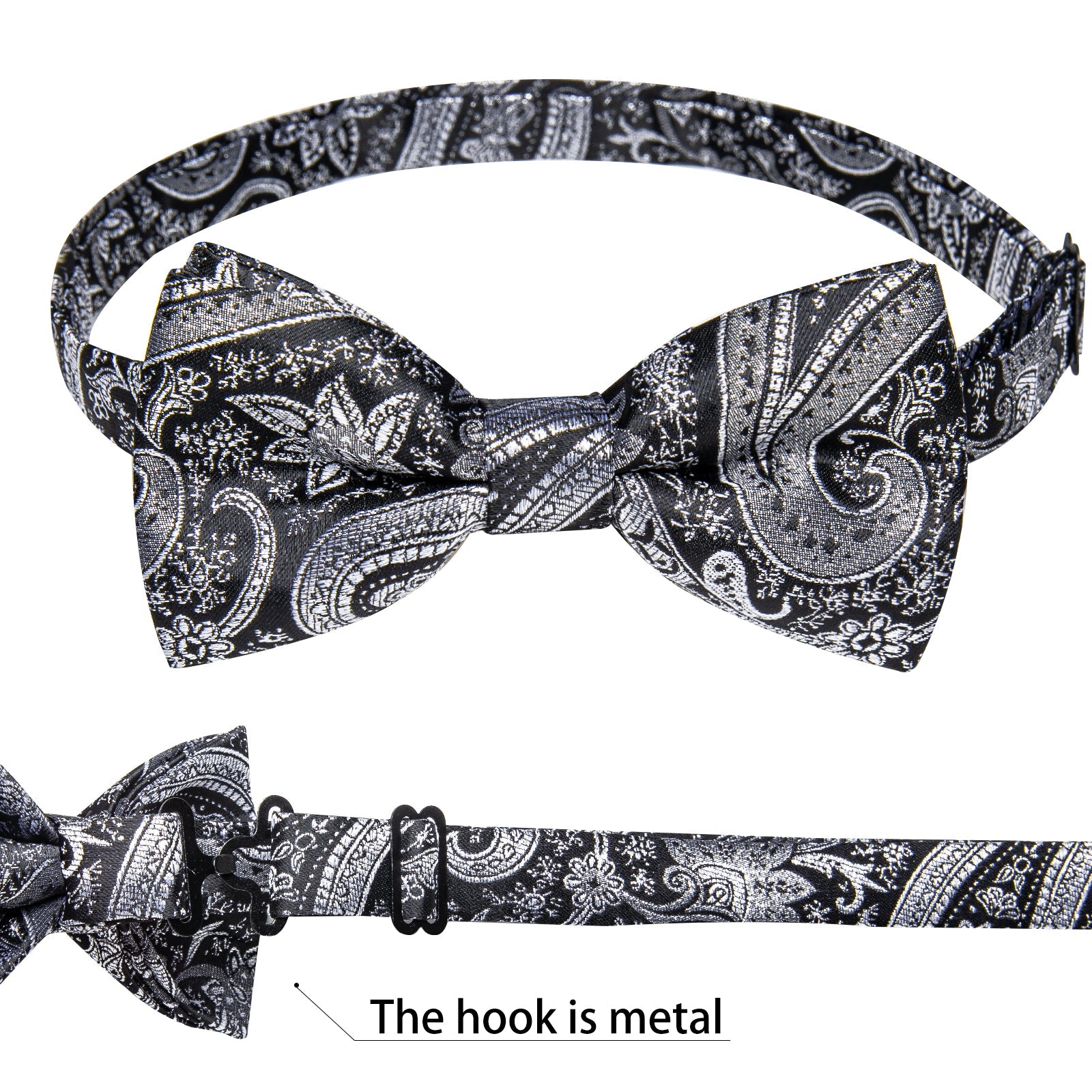 GentCrest Black Paisley Vest Set - Image 5