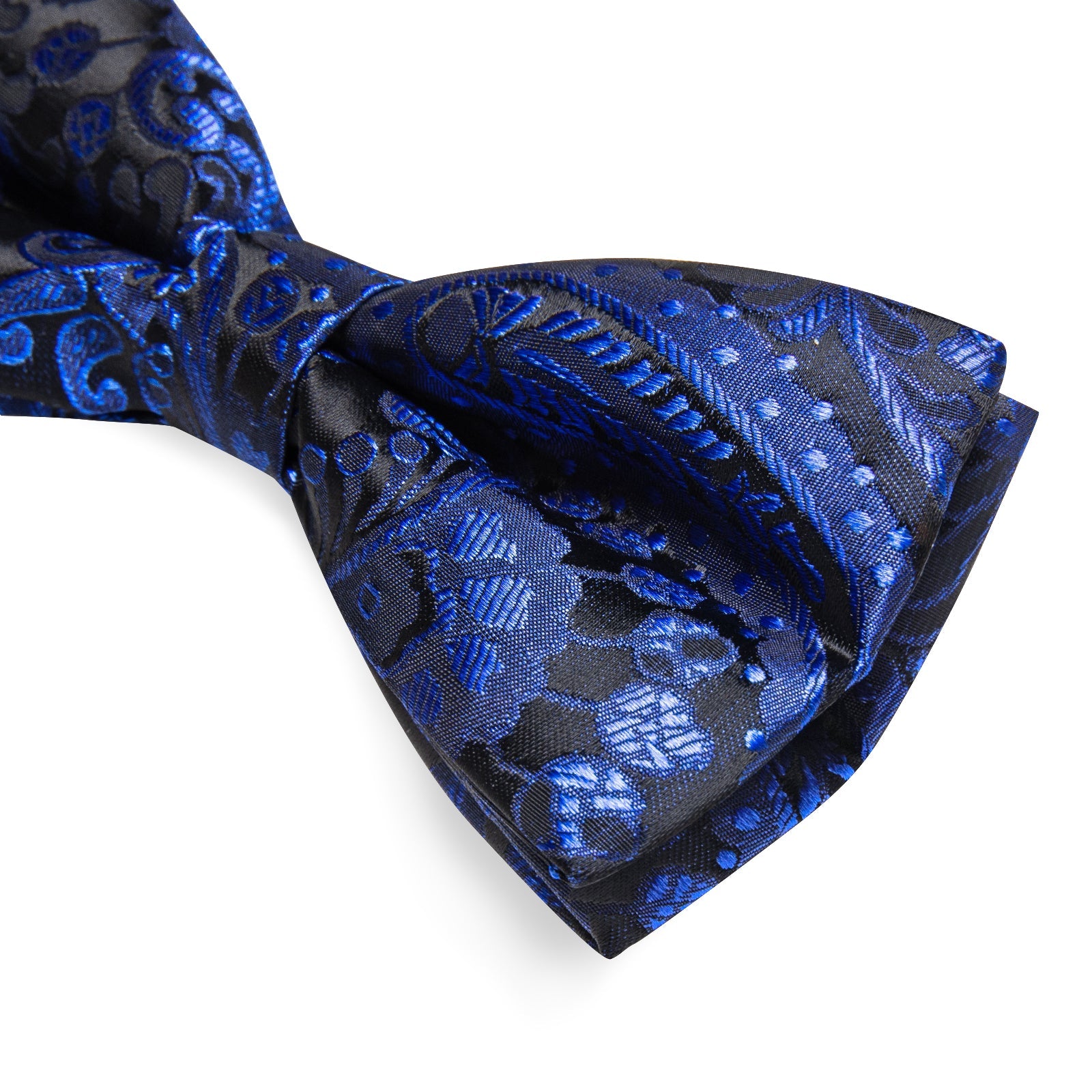 GentCrest Black Paisley Bowtie Set - Image 7