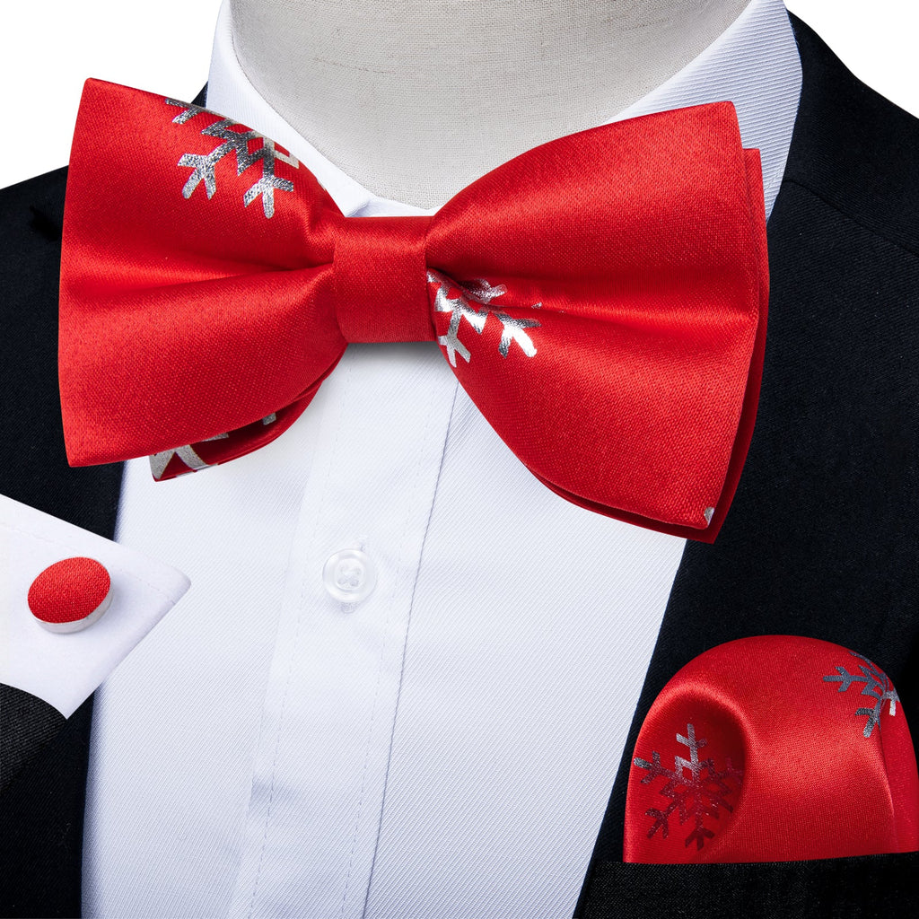 GentCrest Red Novelty Bowtie Set - Image 1