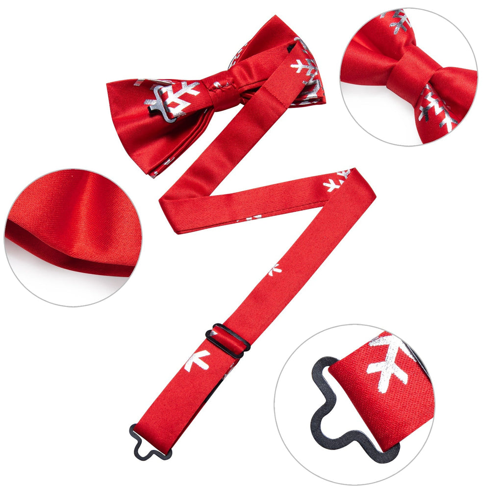 GentCrest Red Novelty Bowtie Set - Image 2