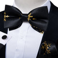GentCrest Black Novelty Bowtie Set - Image 1