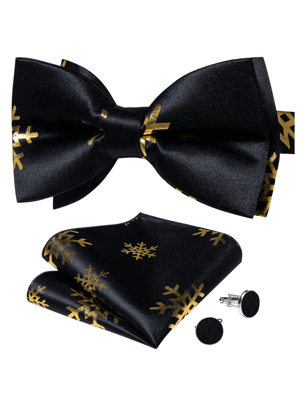 GentCrest Black Novelty Bowtie Set - Image 5