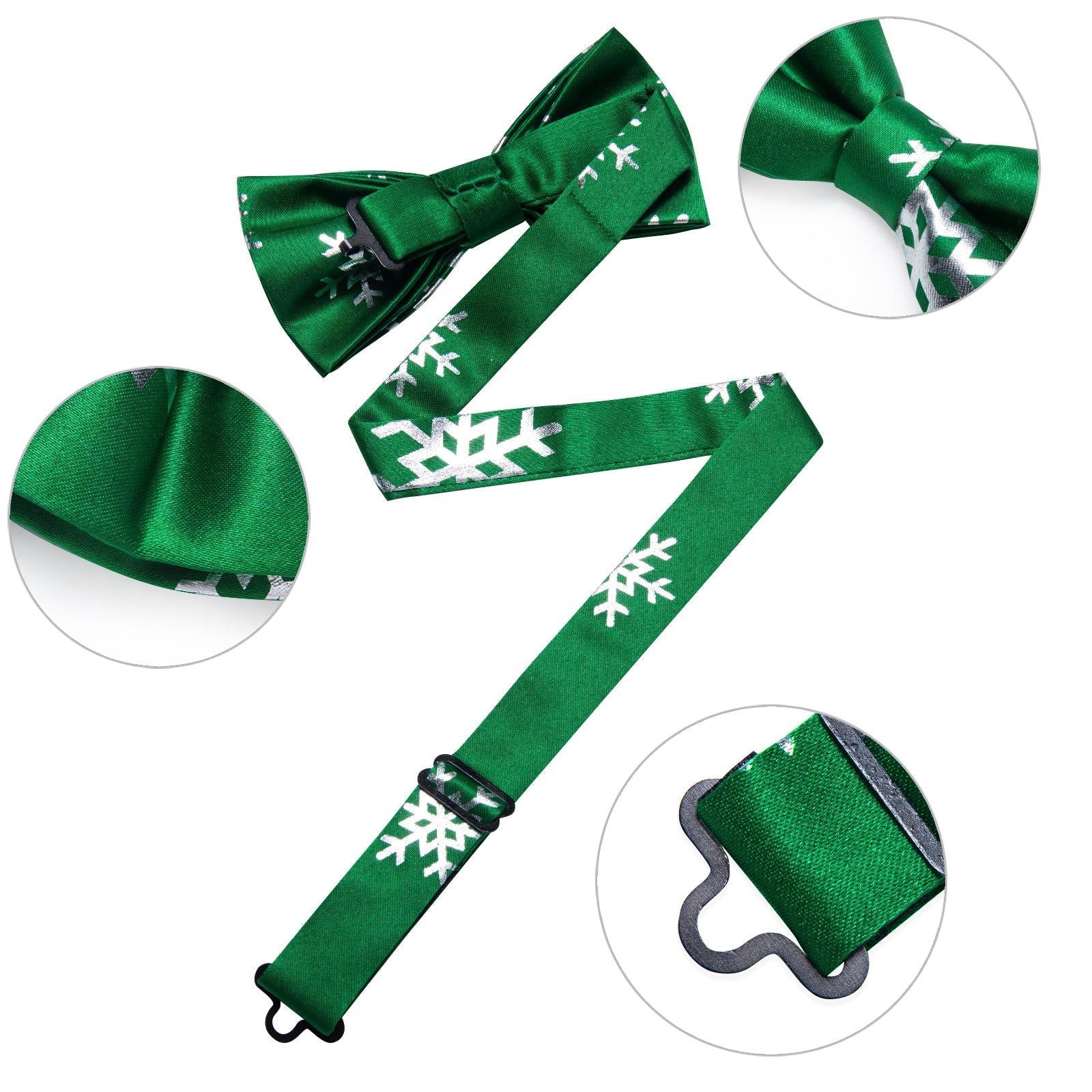 GentCrest Green Novelty Bowtie Set - Image 2