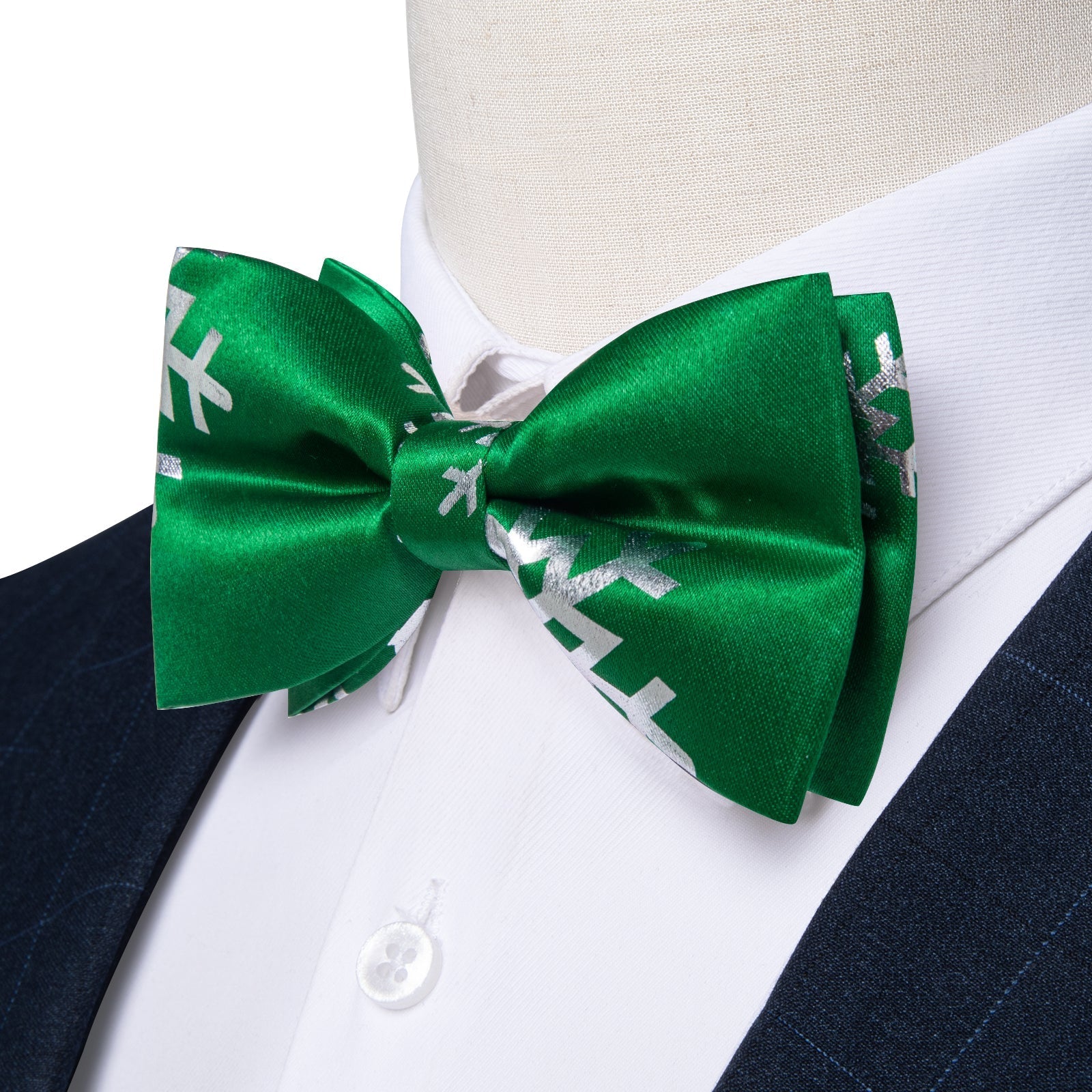 GentCrest Green Novelty Bowtie Set - Image 4