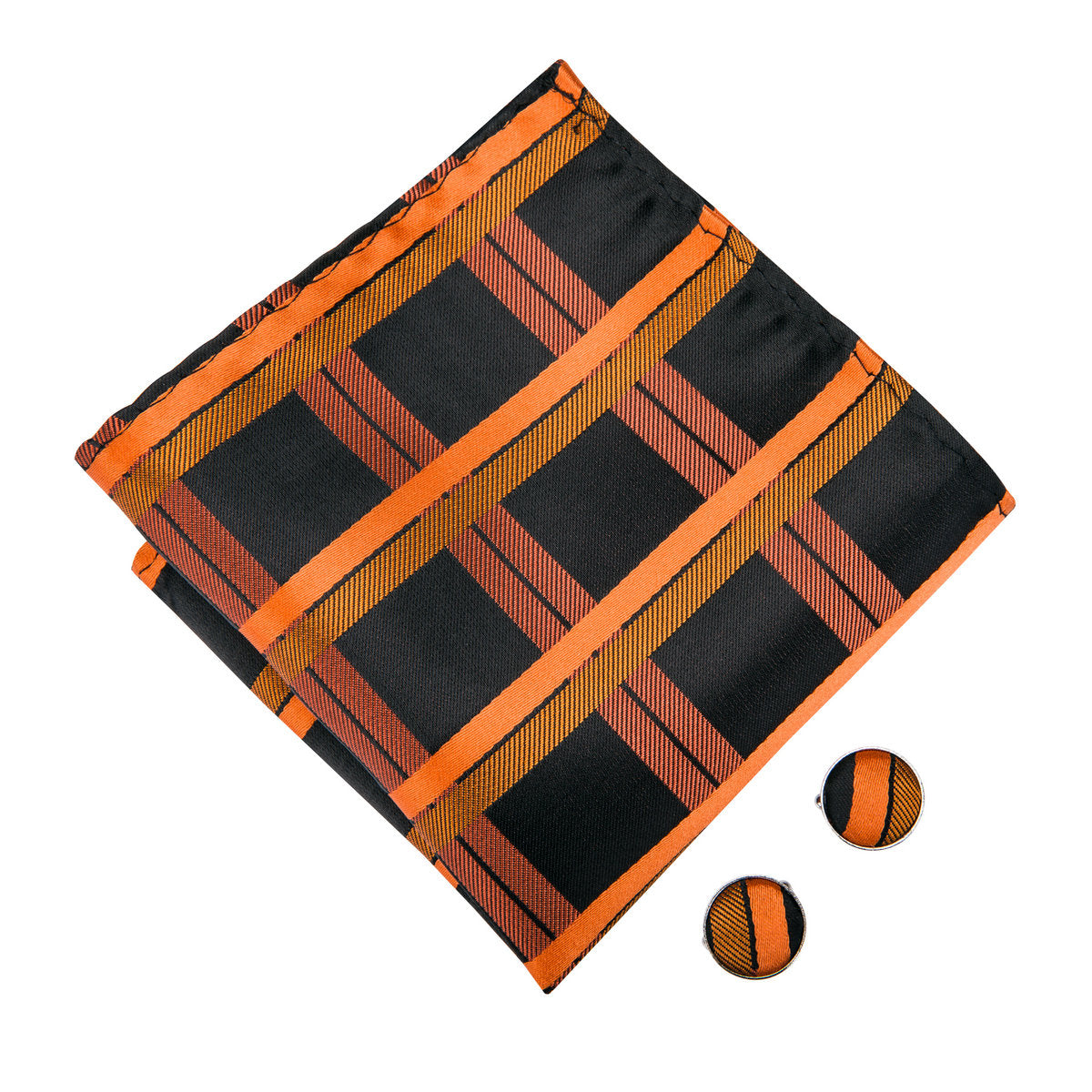 GentCrest Black Plaid Bowtie Set - Image 5