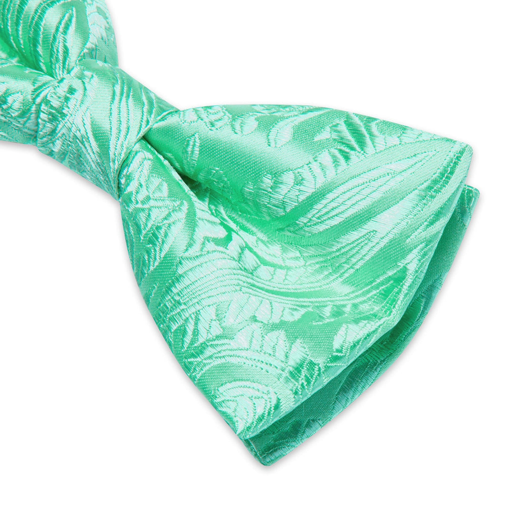 GentCrest Green Paisley Bowtie Set - Image 5