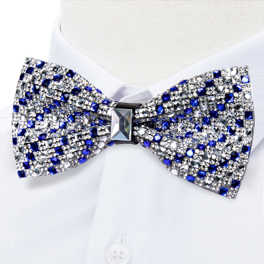 GentCrest Blue Striped Bowtie Set - Image 3
