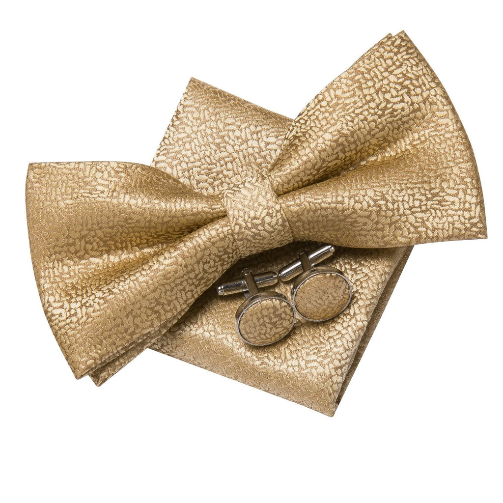 GentCrest Red Solid Bowtie Set - Image 2
