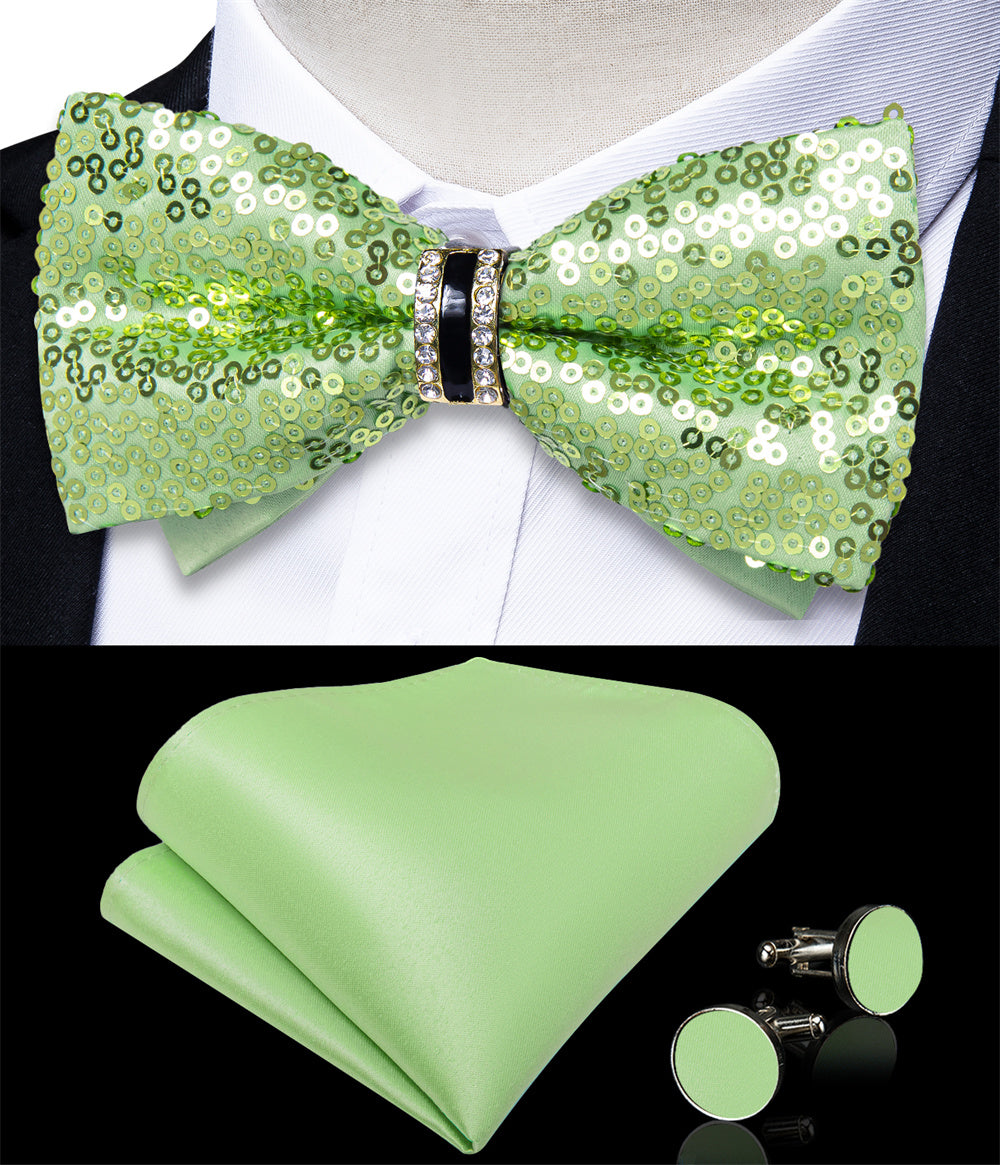 GentCrest Green Novelty Bowtie Set - Image 2