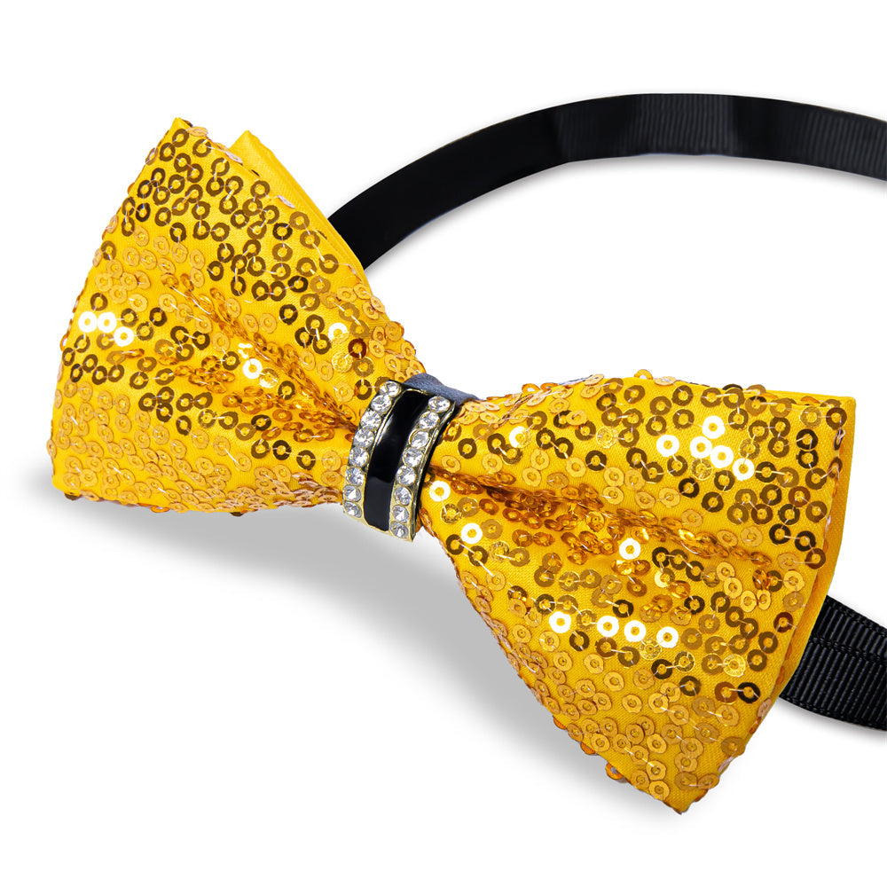 GentCrest Yellow Novelty Bowtie Set - Image 4