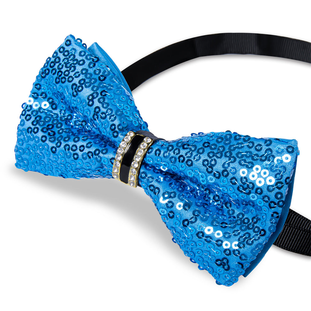 GentCrest Blue Novelty Bowtie Set - Image 5