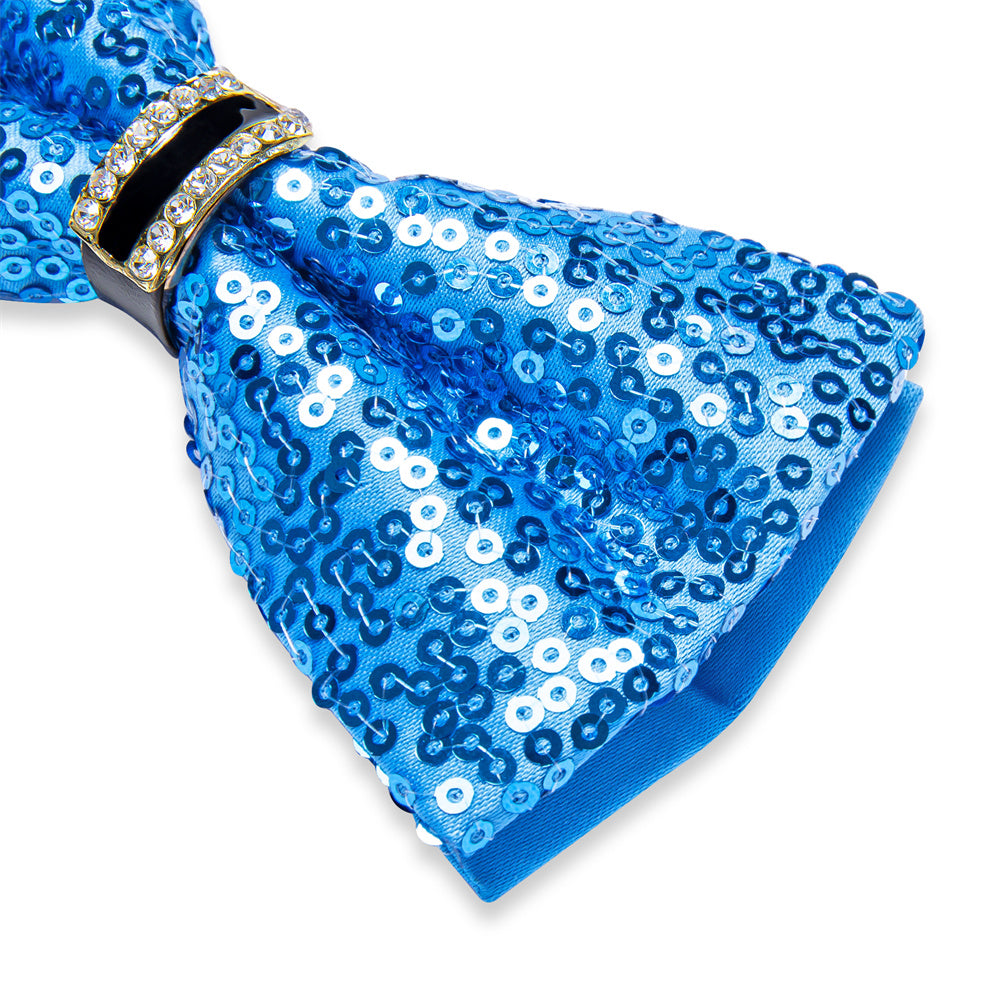 GentCrest Blue Novelty Bowtie Set - Image 4