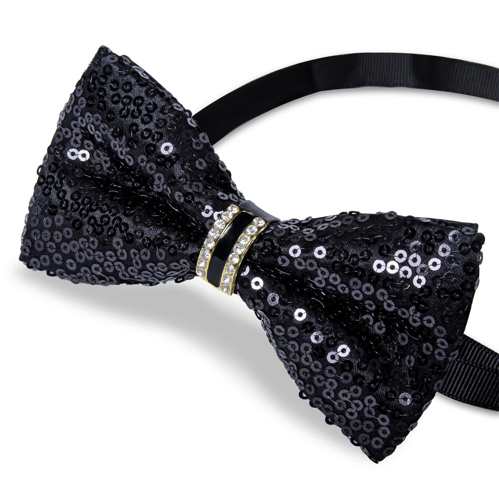 GentCrest Black Novelty Bowtie Set - Image 6