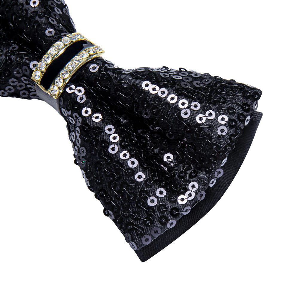 GentCrest Black Novelty Bowtie Set - Image 4