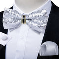 GentCrest Grey Novelty Bowtie Set - Image 1