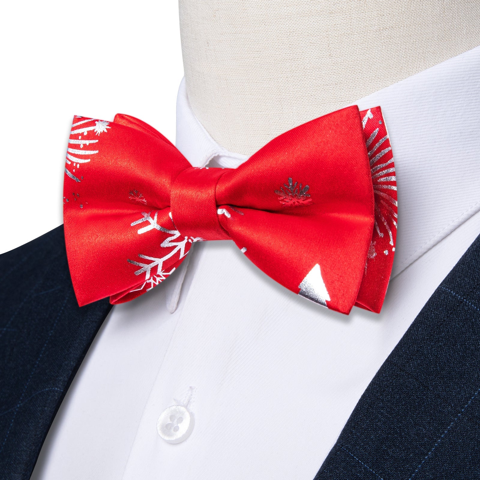 GentCrest Red Novelty Bowtie Set - Image 3