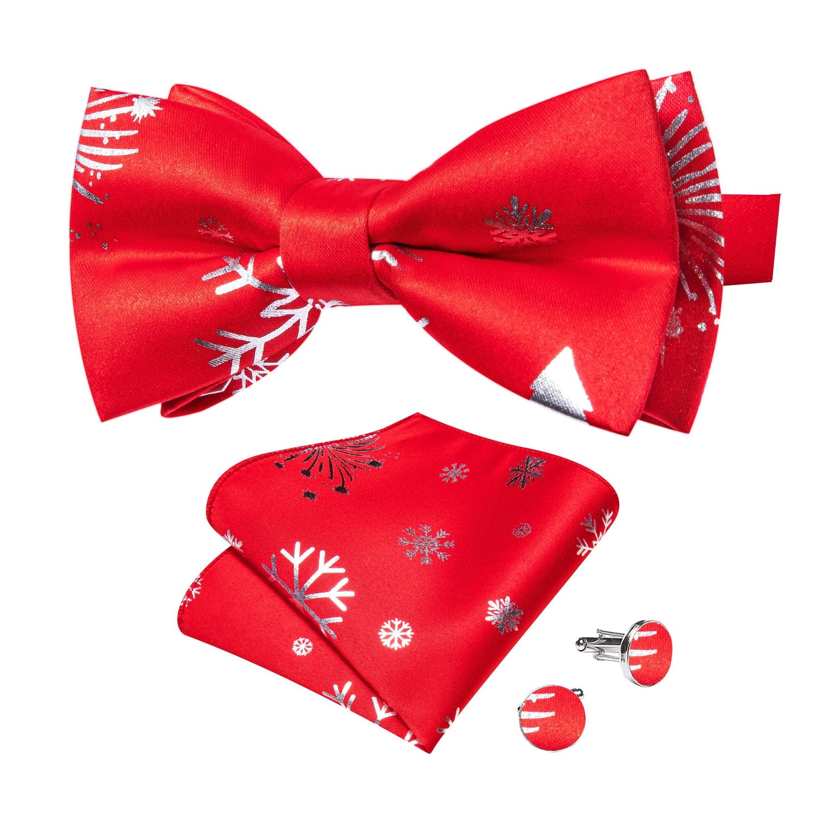 GentCrest Red Novelty Bowtie Set - Image 4