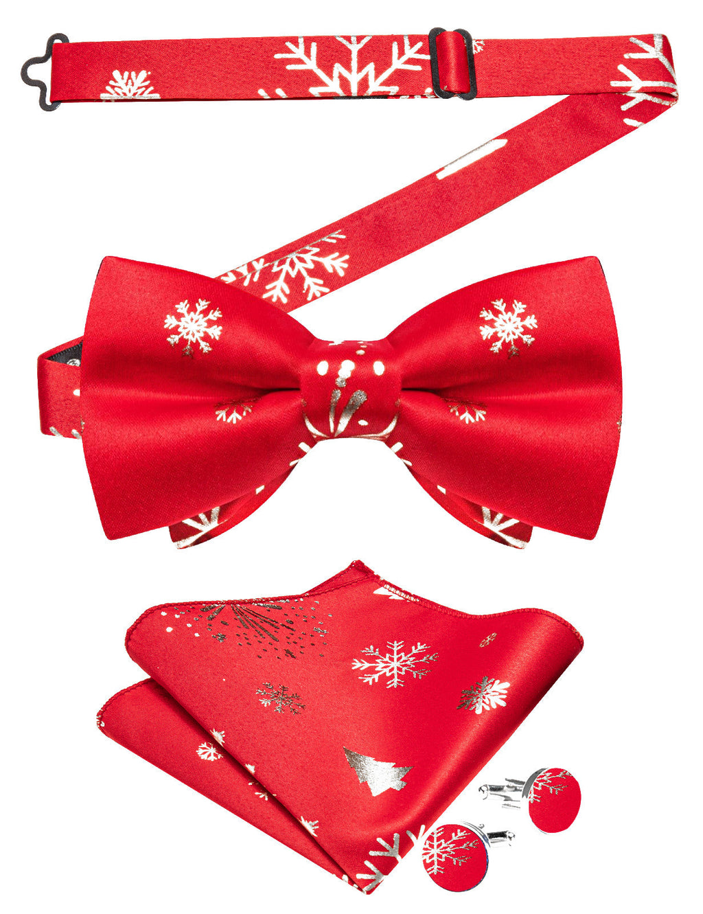 GentCrest Red Novelty Bowtie Set - Image 5