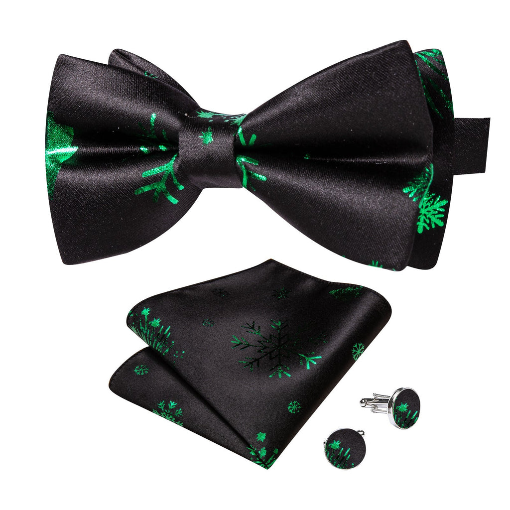 GentCrest Black Novelty Bowtie Set - Image 5