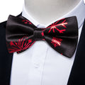 GentCrest Black Novelty Bowtie Set - Image 1