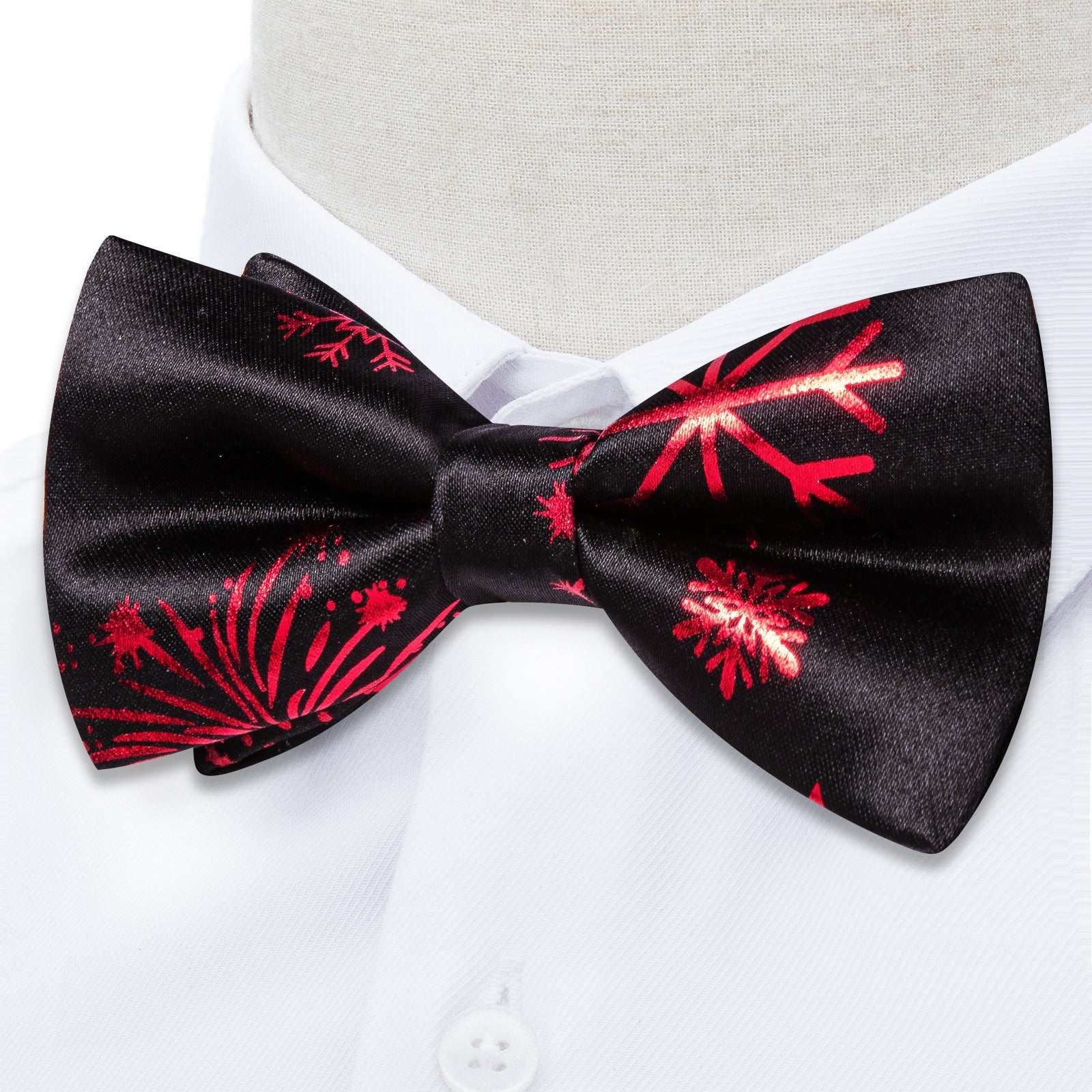 GentCrest Black Novelty Bowtie Set - Image 3