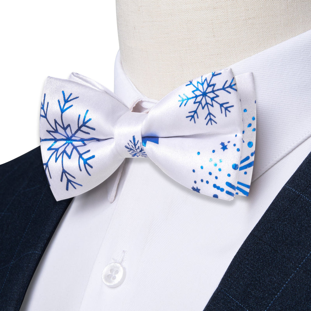 GentCrest White Novelty Bowtie Set - Image 5