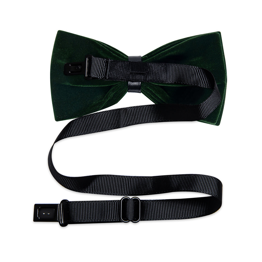 GentCrest Green Solid Bowtie Set - Image 6