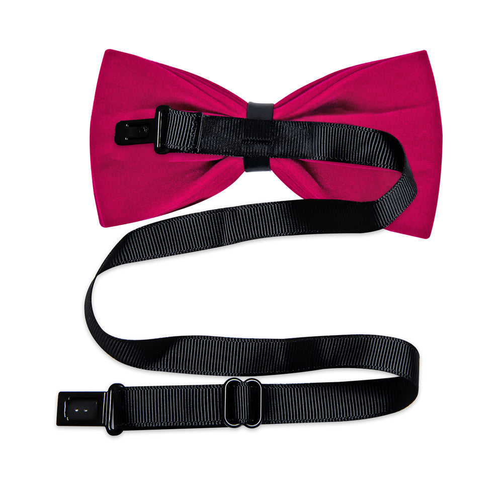 GentCrest Red Solid Bowtie Set - Image 6