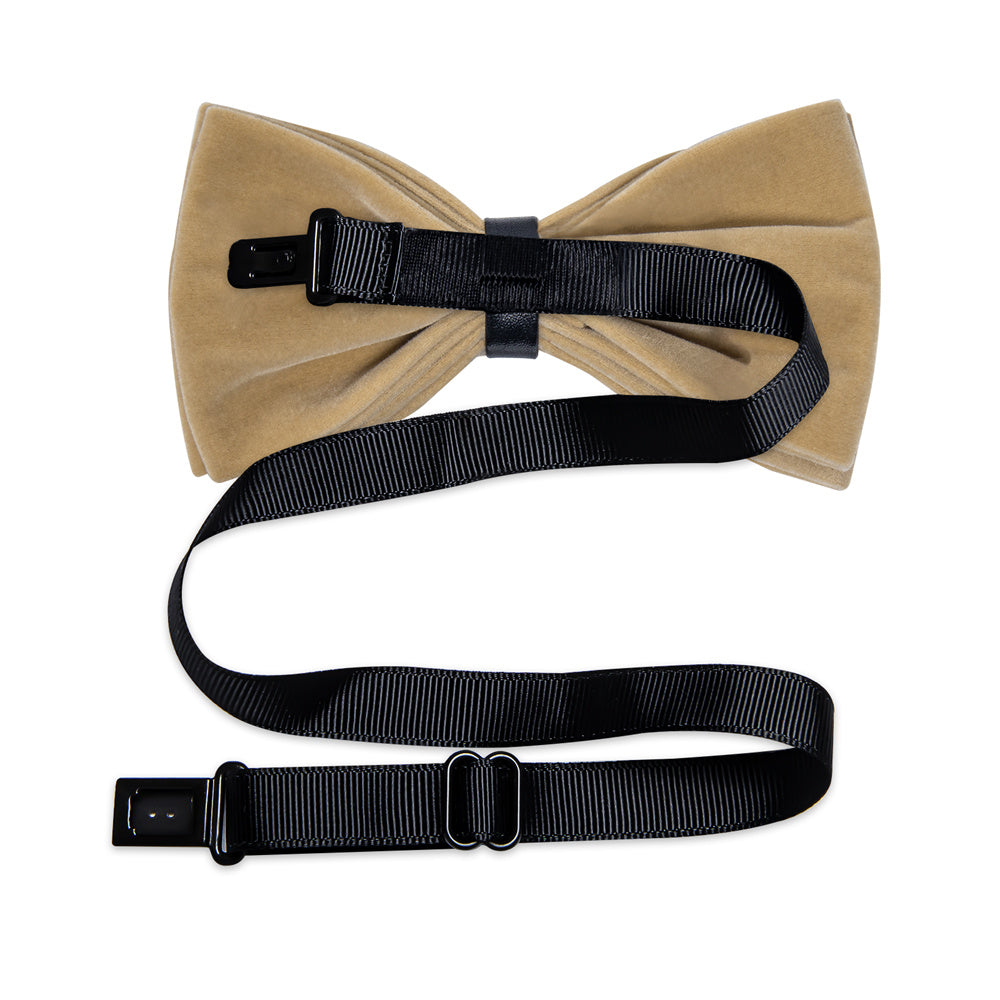 GentCrest Brown Solid Bowtie Set - Image 5