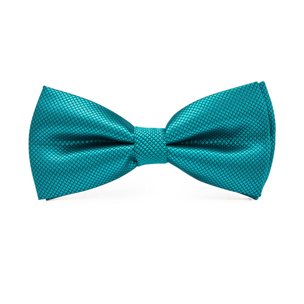 GentCrest Blue Solid Bowtie Set - Image 3