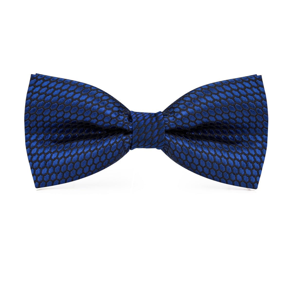 GentCrest Black Plaid Bowtie Set - Image 4