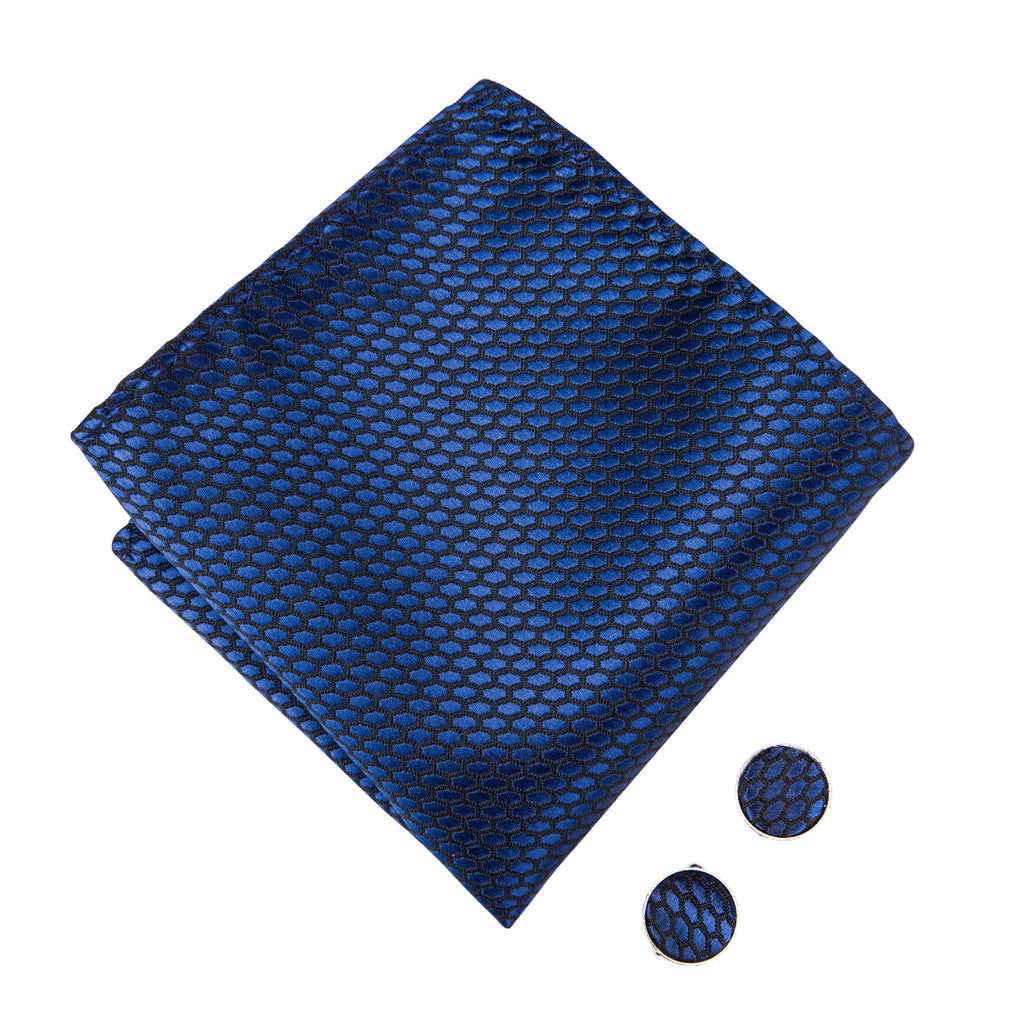 GentCrest Black Plaid Bowtie Set - Image 3