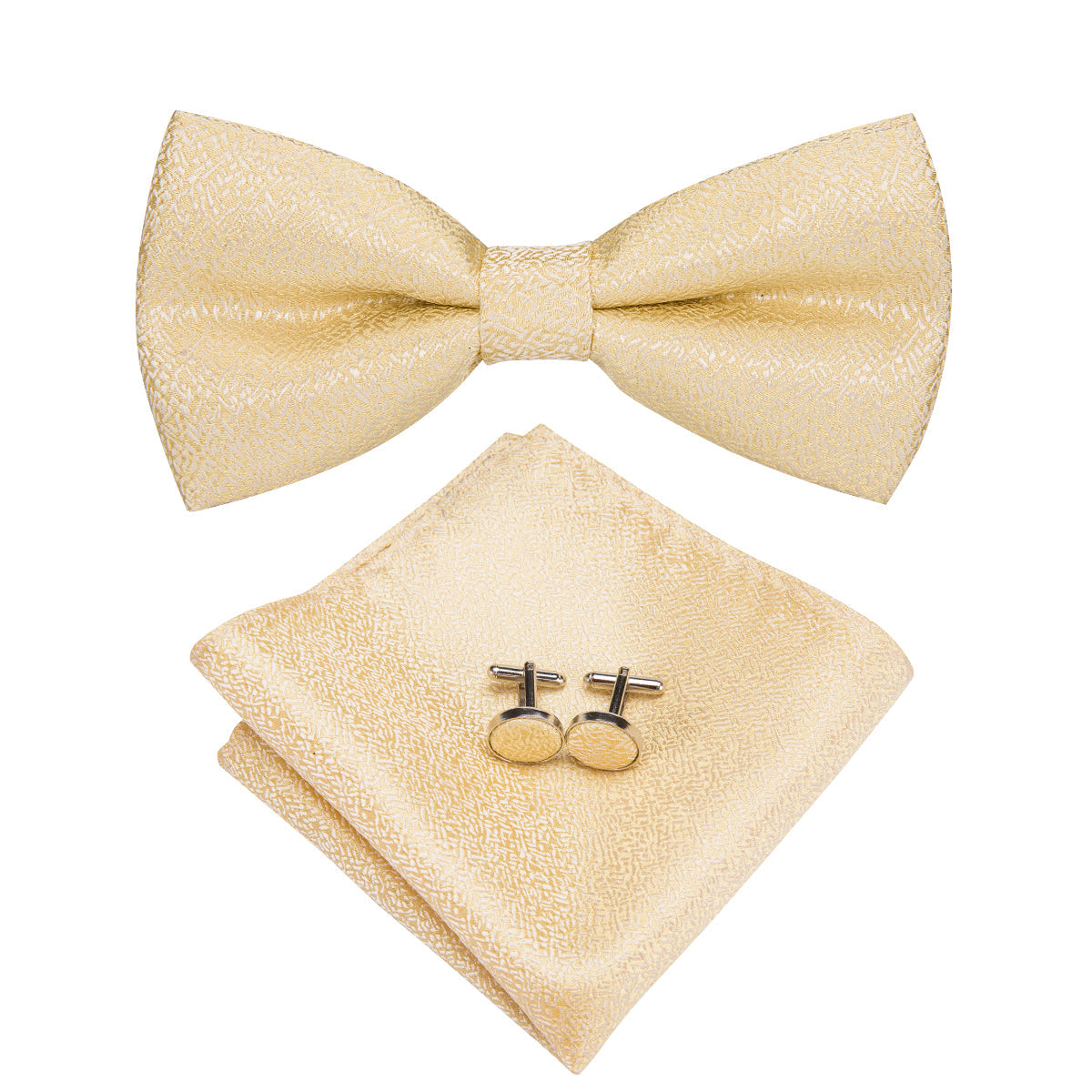 GentCrest Red Solid Bowtie Set - Image 2