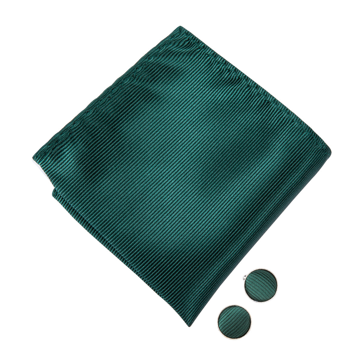 GentCrest Green Solid Bowtie Set - Image 4