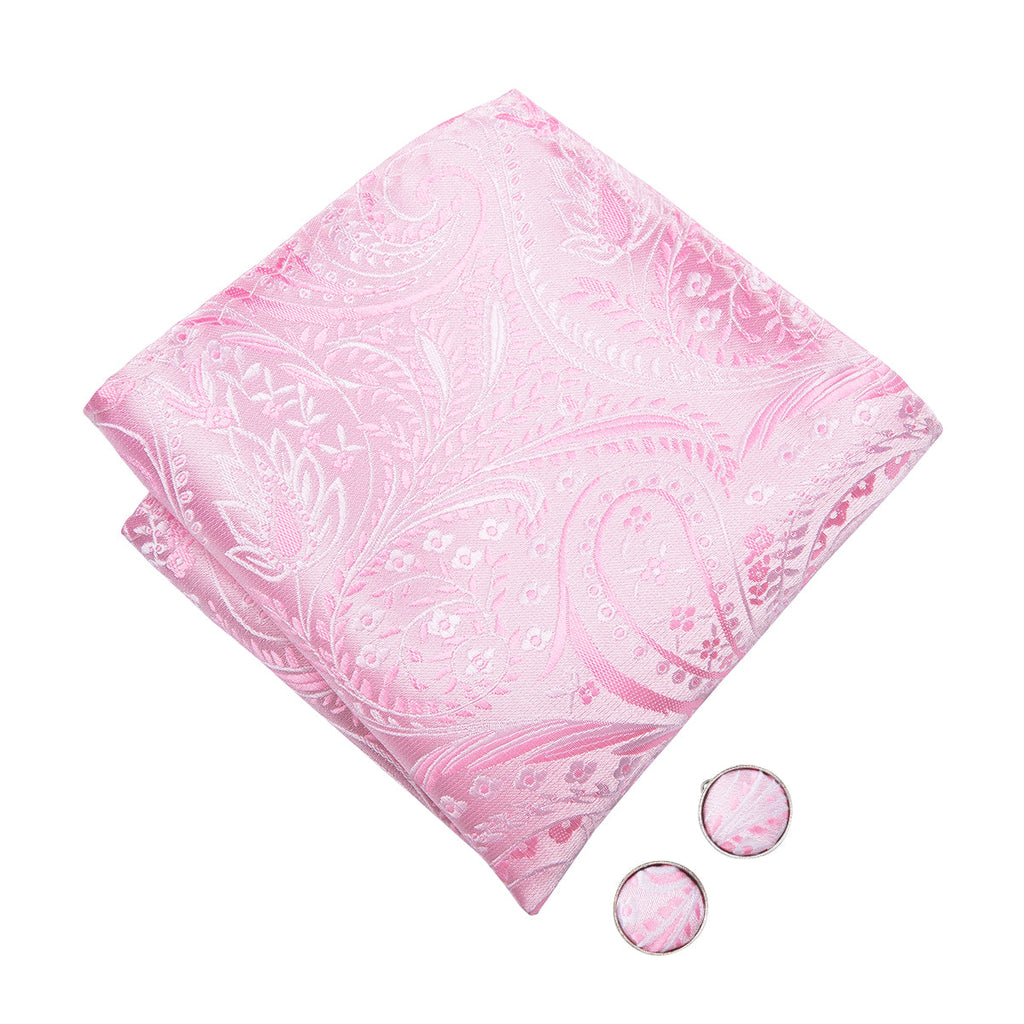 GentCrest Pink Paisley Bowtie Set - Image 4