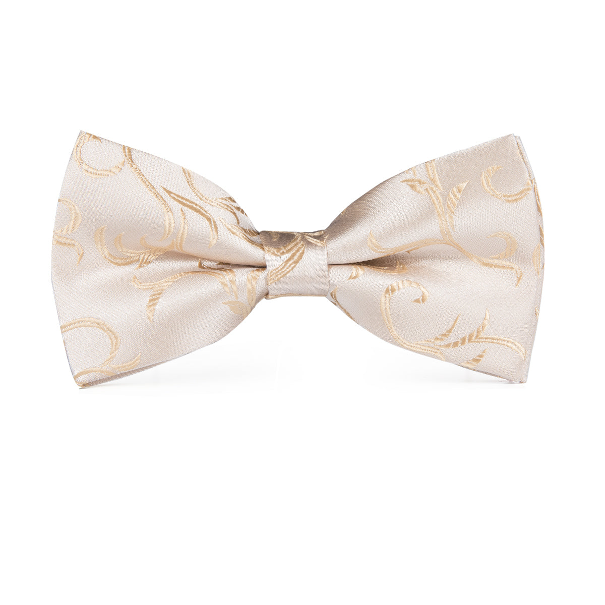 GentCrest White Floral Bowtie Set - Image 3